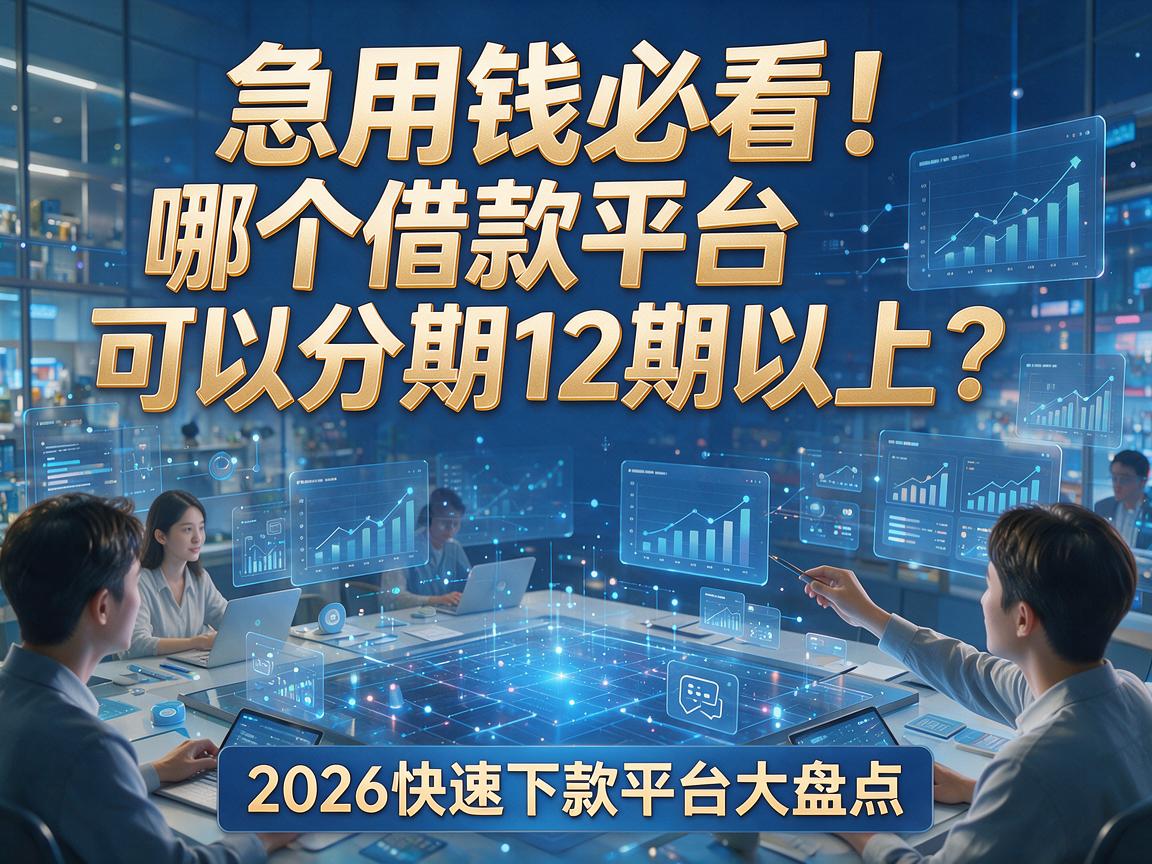 急用钱必看！哪个借款平台可以分期12期以上？2026快速下款平台大盘点